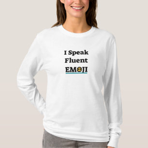Ich spreche Fluent Emoji T-Shirt