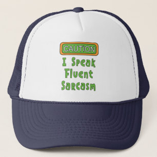 Ich spreche Fluent Sarcasm Truckerkappe
