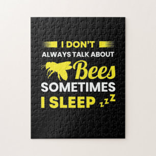 Ich spreche immer über Bienen Puzzle