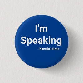 Ich spreche - Kamala Harris Button