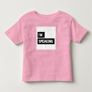 Ich spreche Kamala Harris Kleinkind T-shirt