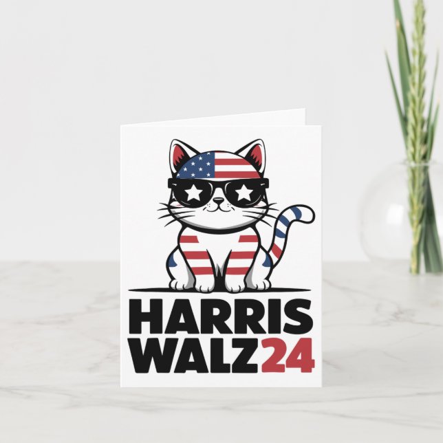Ich spreche Kamala Harris Präsident Comma La Ameri Karte (Vorderseite)