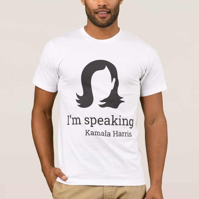 Ich spreche - Kamala Harris T-Shirt (Vorderseite)