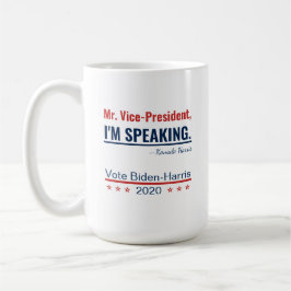 Ich spreche Kamala Harris Vizepräsidentin 2020 Kaffeetasse