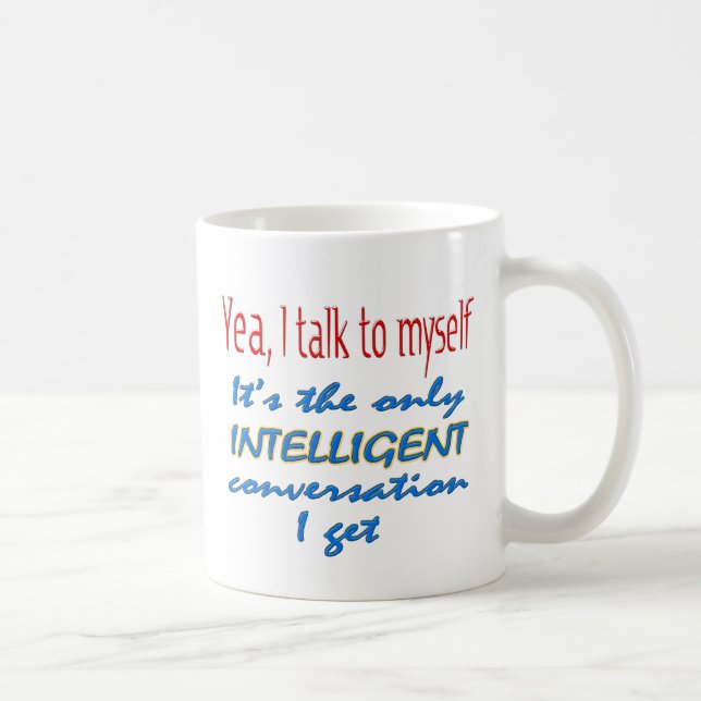 Ich spreche mit mich tasse (Rechts)