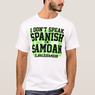 Ich spreche nicht Spanischen T-Shirt