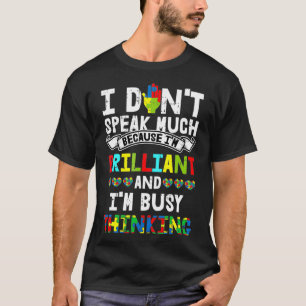 Ich spreche nicht viel Aufklärungsgeschenke für Ki T-Shirt
