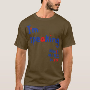 Ich spreche sagt Kamala Handyhülle T-Shirt