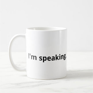 Ich spreche Tasse