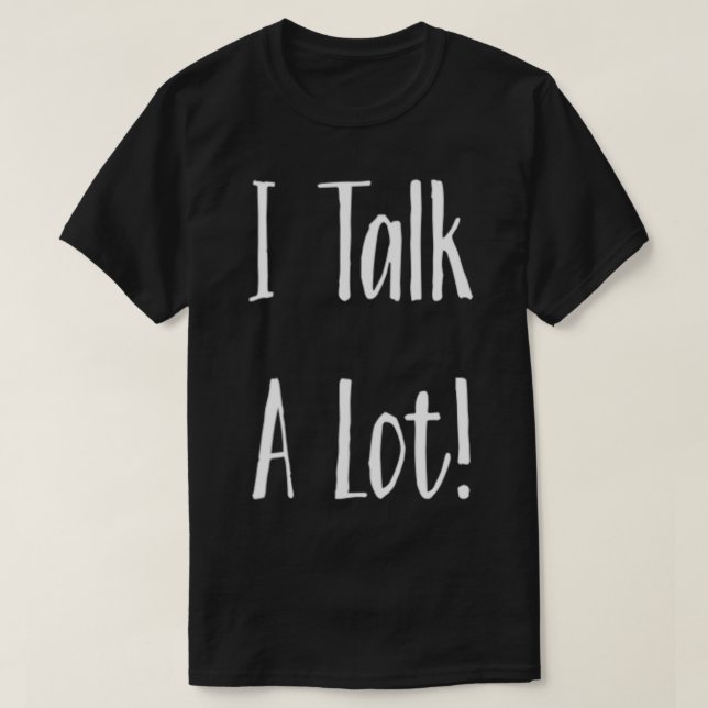 Ich spreche viel Licht T-Shirt (Design vorne)