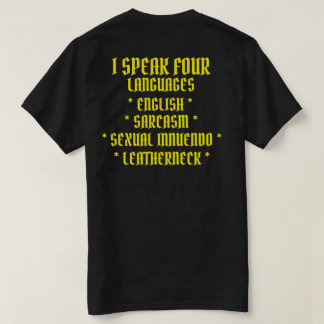 ICH SPRECHE VIER SPRACHEN T-Shirt