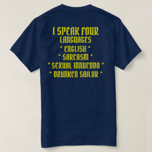 ICH SPRECHE VIER SPRACHEN T-Shirt