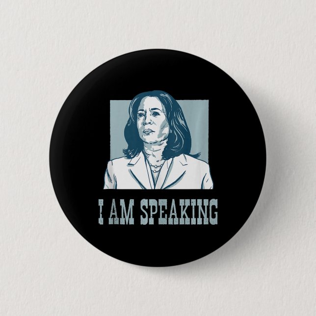 Ich spreche von Harris Wheimer als Präsident Button (Vorderseite)