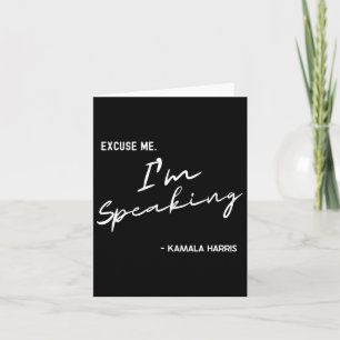 Ich spreche von Kamala Harris International Women Karte