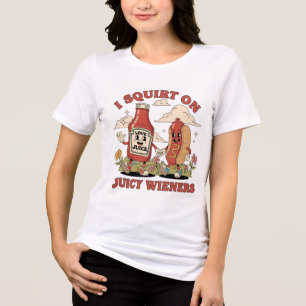 Ich spritze drauf Tri-Blend shirt