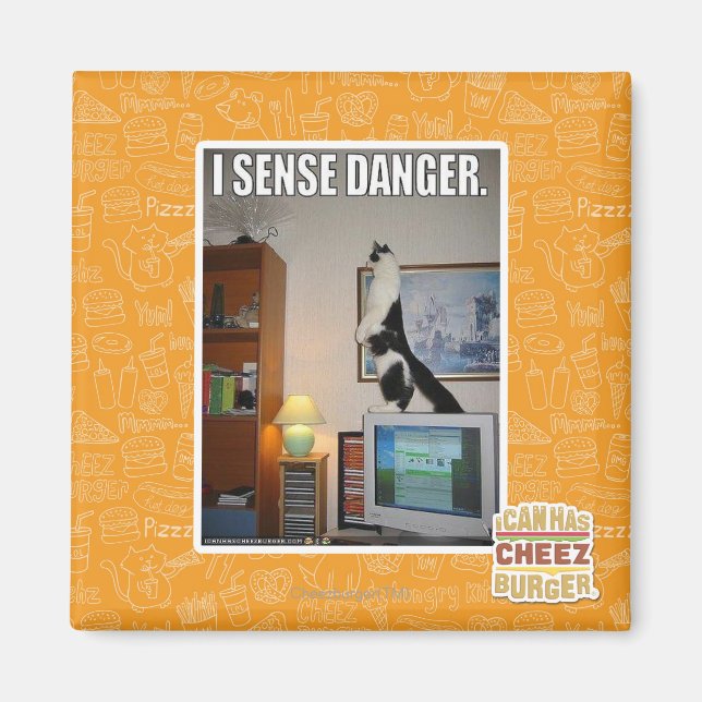 Ich spüre Gefahr Magnet (Vorne)