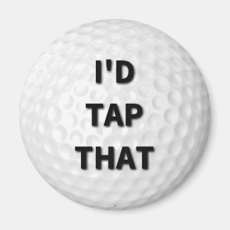 Ich Stach das Golfmagazin Magnet