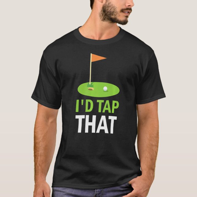 Ich Stach den Golfplatz 6 T-Shirt (Vorderseite)