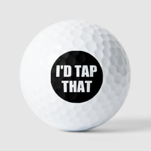ICH STACH DIESE GOLFBALLS GOLFBALL
