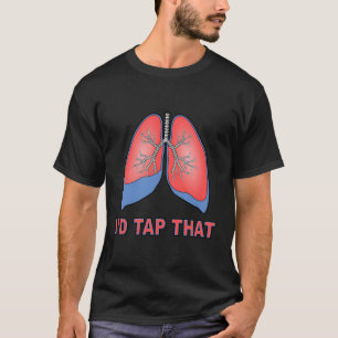 Ich Stach T Atemtherapeutin Lung Draining Humo T-Shirt