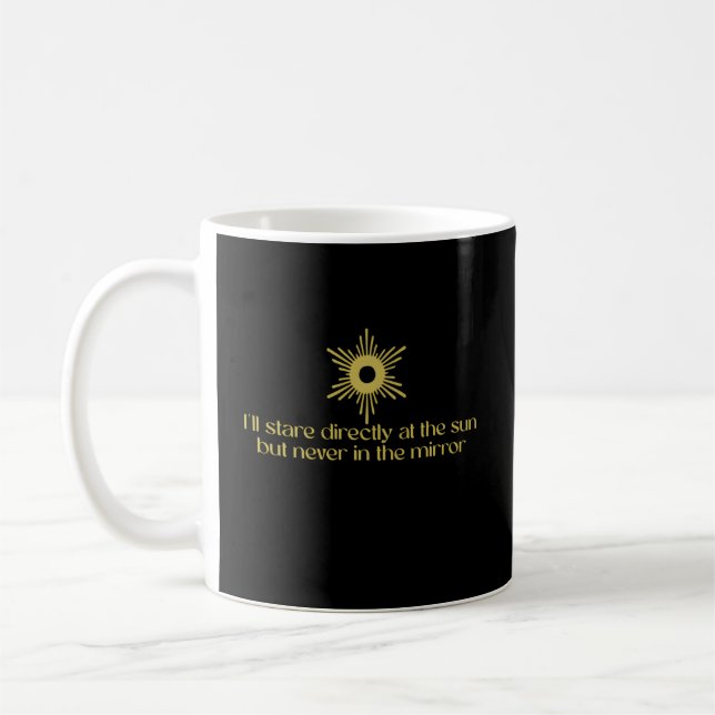 Ich starre direkt an der Sonne, aber nie in der Mi Kaffeetasse (Links)