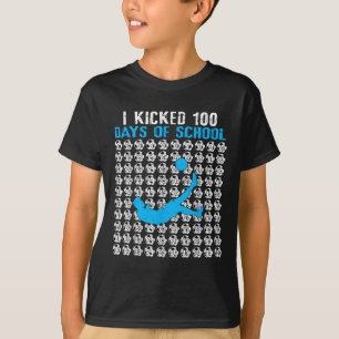 Ich startete 100 Tage Schulsoccer am 100. Tag des  T-Shirt