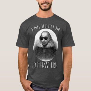 Ich stecke das LIT in die Literatur  T-Shirt