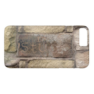 "Ich stecke fest" ein anderer Stein in der Wand Case-Mate iPhone Hülle