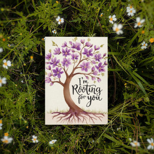 Ich stecke für deine Grußkarte Dankeskarte