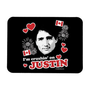 Ich stehe auf Justin -.png Magnet