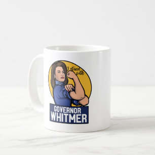 Ich stehe bei Gouverneur Whitmer Kaffeetasse