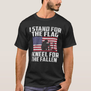 Ich stehe für das Flag Kneel für die gefallene G T-Shirt