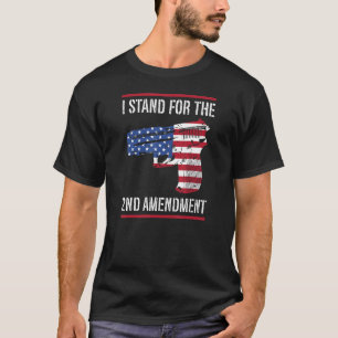 Ich stehe für den 2. Änderungsantrag Patriotic USA T-Shirt