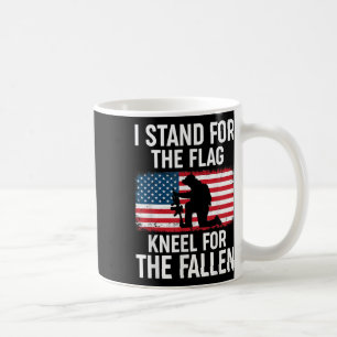 Ich stehe für die Fahne der Fallen - Kaffeetasse
