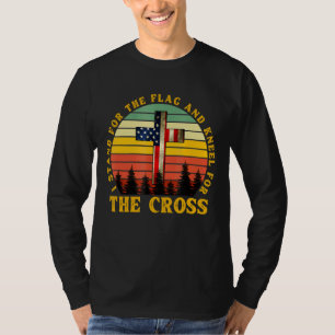Ich stehe für die Fahne, die ich für das Kreuz Jes T-Shirt