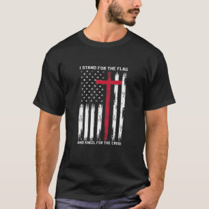 Ich stehe für die Fahne und für das Cross-Shirt T-Shirt