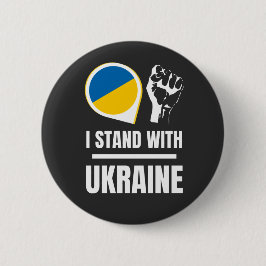 Ich stehe für die Ukraine - Unterstützung der Ukra Button