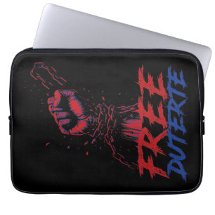 Ich stehe für Duterte Free DU30 Free Duterte Laptopschutzhülle