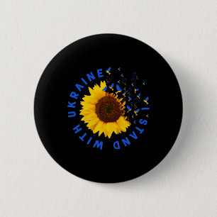 Ich stehe hinter der Ukraine Jüdisch Bete für die Button