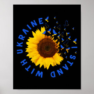Ich stehe hinter der Ukraine Jüdisch Bete für die  Poster