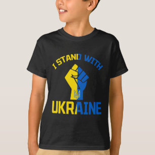 Ich stehe hinter der Ukraine - Unterstütze die Ukr T-Shirt