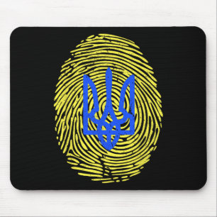 Ich stehe hinter der Ukraine - Unterstützung der U Mousepad