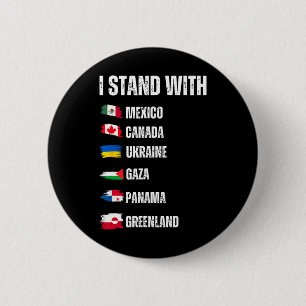 Ich stehe hinter Kanada Grönland Mexiko Panama Gaz Button