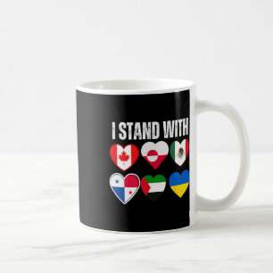 Ich stehe hinter Kanada Grönland Mexiko Panama Gaz Kaffeetasse