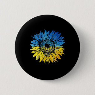 Ich stehe hinter Ukraine Unterstütze ukrainische S Button