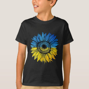 Ich stehe hinter Ukraine Unterstützt ukrainische S T-Shirt
