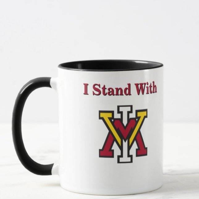 Ich stehe hinter VMI Tasse (Von Creator hochgeladen)