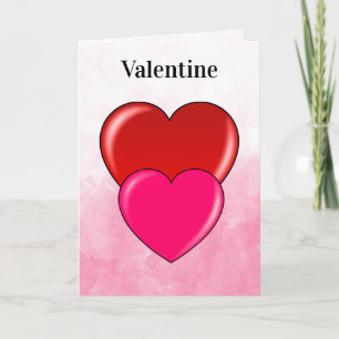 Ich stehe Kopf für dich Valentinskarte Karte