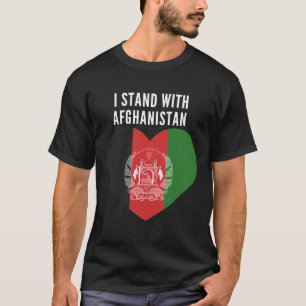 Ich stehe mit Afghanistan in Verbindung und stehe  T-Shirt