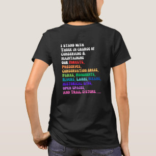 Ich stehe mit denen zusammen, die für die Erhaltun T-Shirt